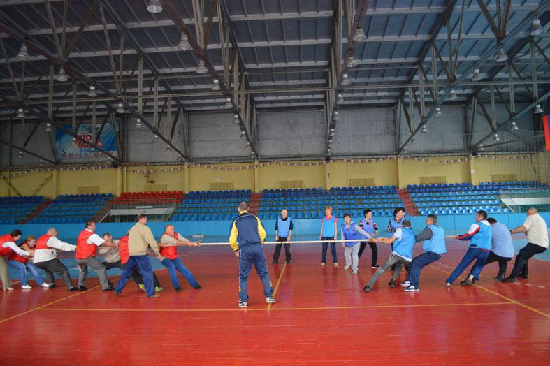 На юбилее Центрального стадиона профсоюзов